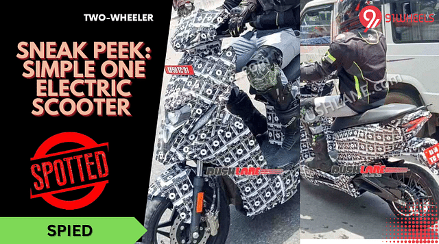 Sneak Peek: Simple One Electric Scooter Seen Testing Prior To Launch