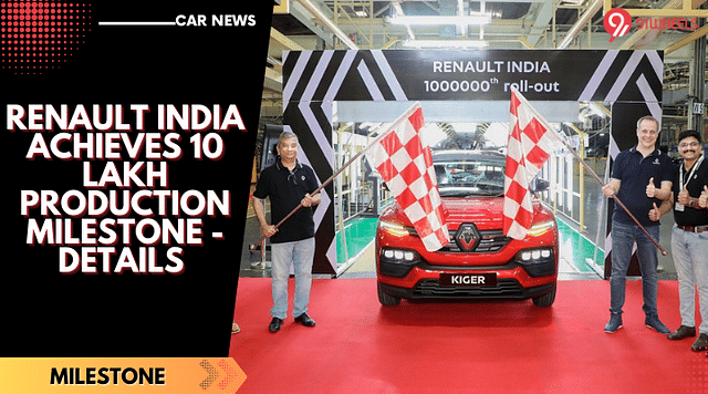 Renault India Achieves 10 Lakh Production Milestone - Details