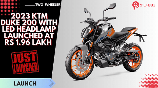 2023 KTM Duke 200 With LED Headlamp Launched At Rs 1.96 Lakh
