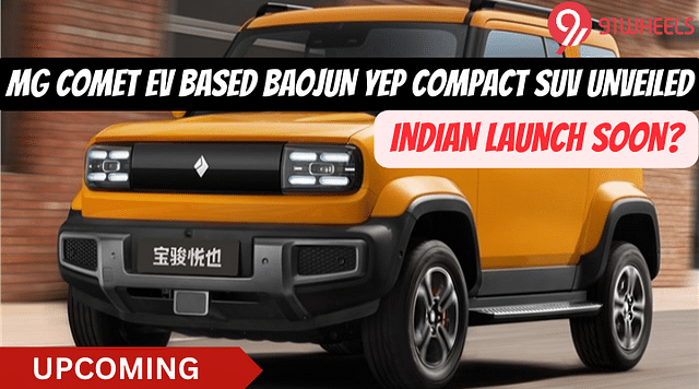 India-Bound Baojun Yep SUV Features Out; Based On MG Comet- Details