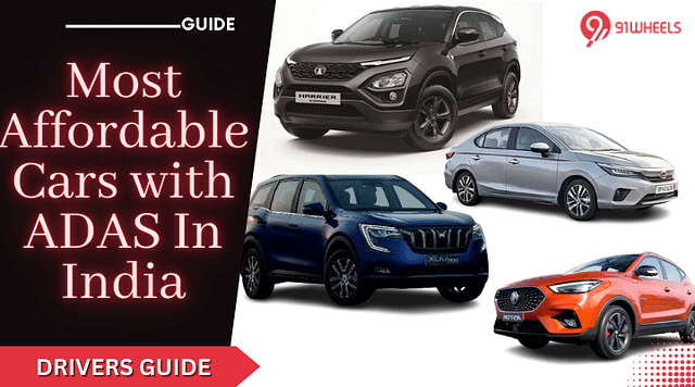 Most Affordable Cars with ADAS In India