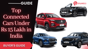 Top Connected Cars Under Rs 15 Lakh in India
