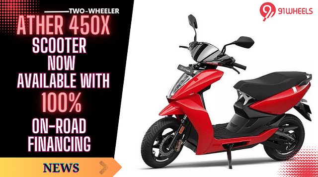 Ather 450X Electric Scooter: Now Available with 100% On-Road Financing