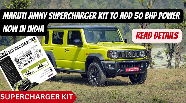 Maruti Jimny Supercharger Kit That Adds 50% More Power: Now In India