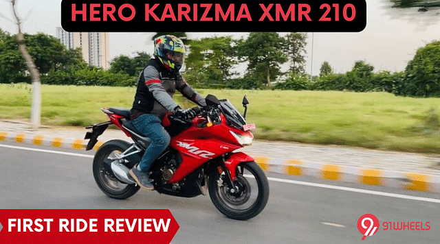 Hero Karizma XMR 210 First Ride Review - Return Of Legend