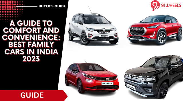 A Guide to Comfort and Convenience: Best Family Cars in India 2023