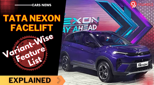 2023 Tata Nexon Facelift Unveiled: Check Variant-Wise Feature List Here