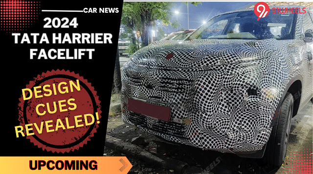 2024 Tata Harrier Facelift, Spy Shots Reveal Design Cues In Line With A Recent Facelift!