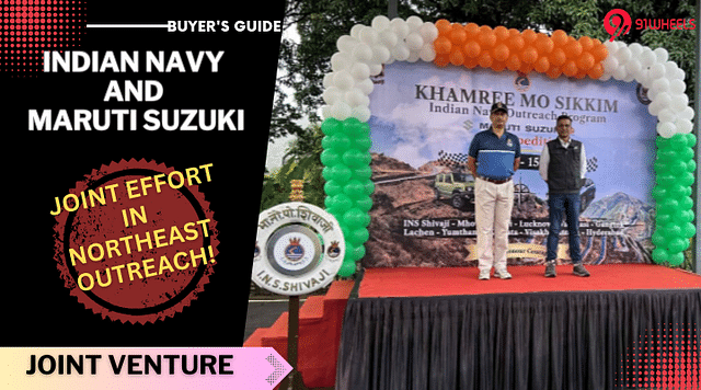 Indian Navy And Maruti Suzuki Join Forces For Northeast Outreach Campaign