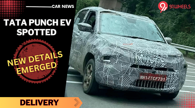 Upcoming Tata Punch EV Spotted Again - New Details Emerged