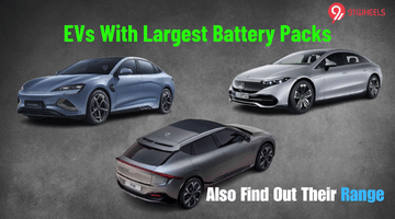 Electric Cars With The Largest Battery Packs And Their Range; Check Out
