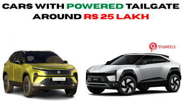 Cars With Powered Tailgate That Cost Around Rs 25 Lakh