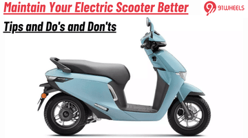 Here's How You Should Maintain Your Electric Scooter- Tips, Do's and Don'ts