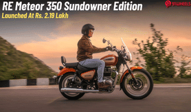 Royal Enfield Meteor 350 'Sundowner Orange' Launched At Rs. 2.19 Lakhs