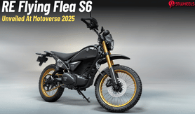Royal Enfield Reveals Flying Flea S6 Electric At Motoverse 2025