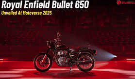 Royal Enfield Bullet 650 Makes India Debut At Motoverse 2025