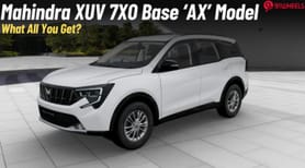 Mahindra XUV 7XO Base 'AX' Variant- What All It Has To Offer?