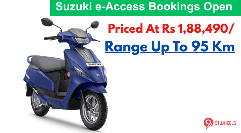 Suzuki e-Access Launched At Rs 1.88 Lakh - Bookings Open!