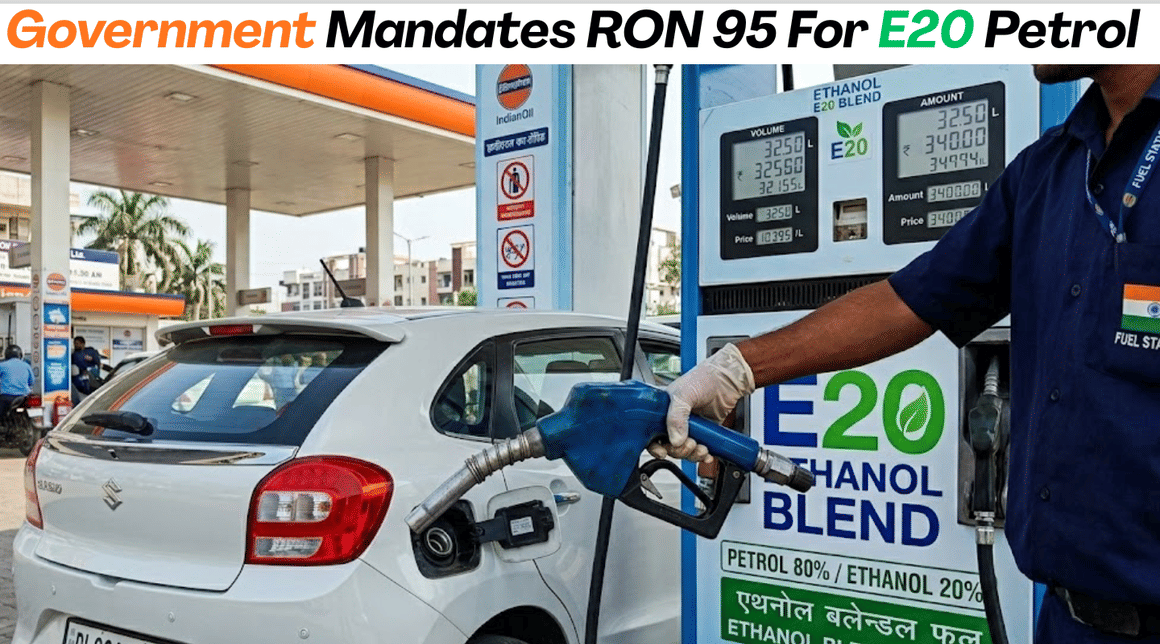 E20 Petrol To Get Minimum RON 95 From April 2026, Govt Mandates