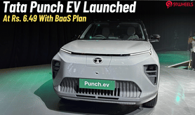 Tata Punch EV Facelift Launched At Rs 6.49 Lakhs BaaS Price: 468 Km Range