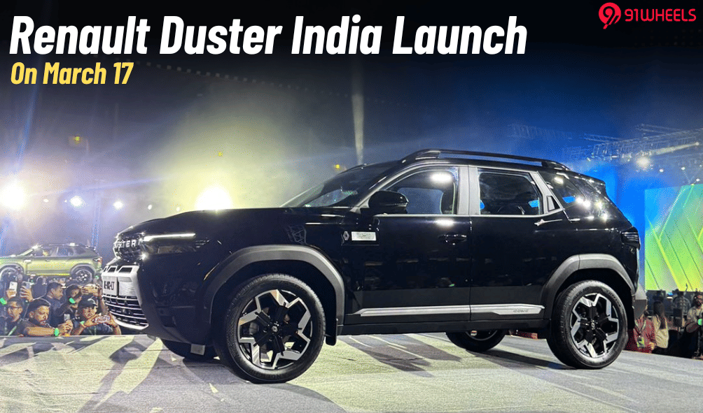 Renault Duster India Launch Confirmed For March 17 Renault Duster India Launch Confirmed For March 17
