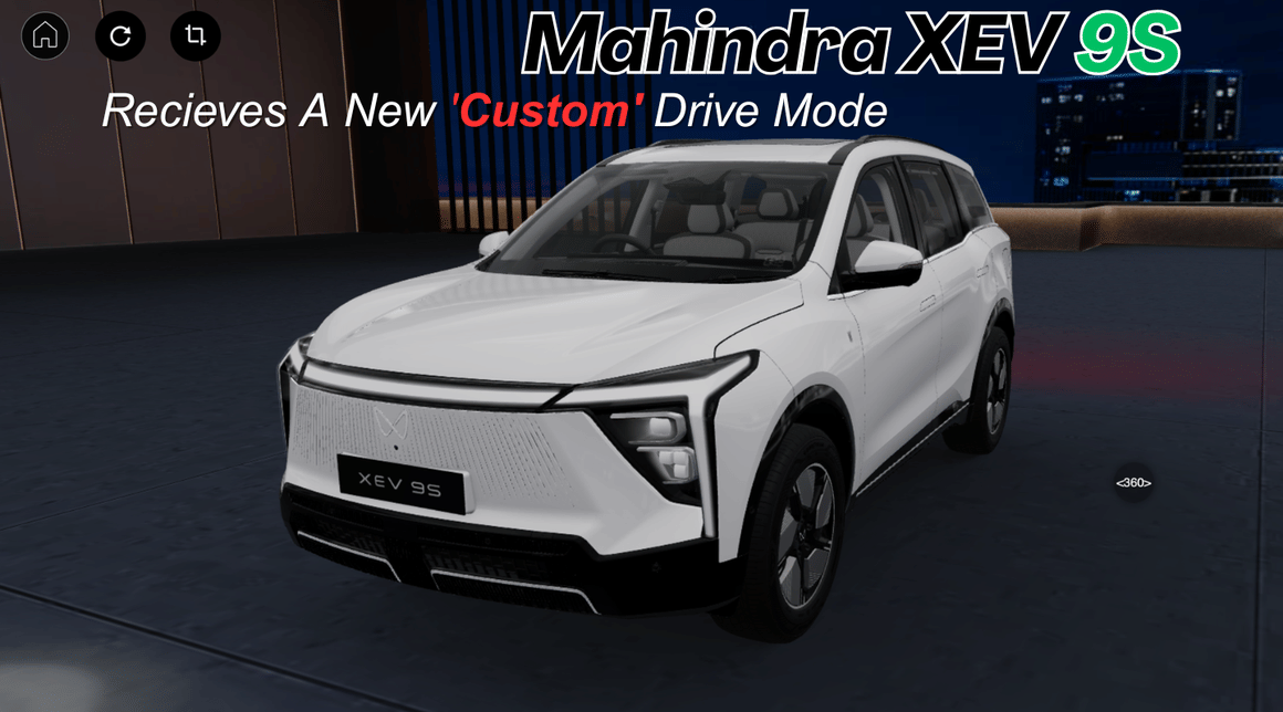Mahindra XEV 9S Recieves A New 'Custom' Drive Mode - Here's Why