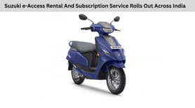 Suzuki e-Access Rental And Subscription Service Rolls Out Across India