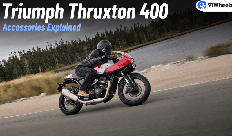 Top Accessories You Can Buy With The Triumph Thruxton 400