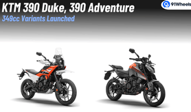 KTM 390 Duke, 390 Adventure Get New 350cc Variants: Prices Start at Rs 2.77 Lakh