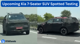 Kia Sorento Hybrid Spied Testing In India - Tata Safari Rival Incoming