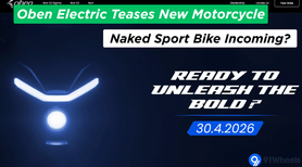 Oben Electric Teases New Motorcycle - Naked Sport Bike Incoming?