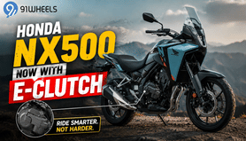 Honda NX500 Gets An E-Clutch, Priced At Rs 7.44 Lakh - Details!