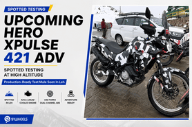 Upcoming Hero Xpulse 421 ADV Spotted Testing At High Altitude - Details!