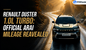 Renault Duster 1.0 Turbo Mileage Revealed; Delivers Over 19 kmpl
