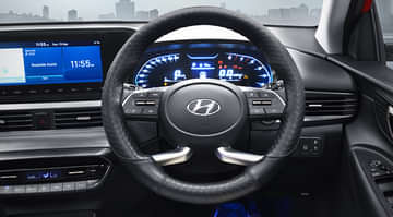 STEERING WHEEL COVER - BLACK
