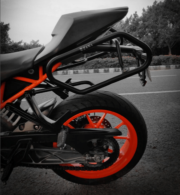 KTM RC 200,390 Saddle Stay Matt Black ,ZANA, ZI-5022