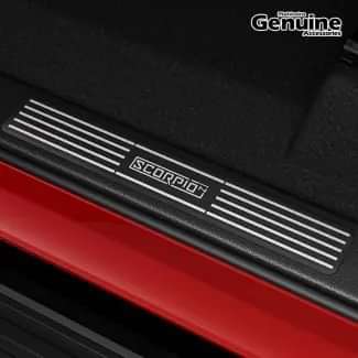 Aluminium Scuff Plate (Set of 2 Pcs) for All Variants