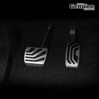 Stripes Design Pedal Covers (Set of 2 Pcs) for Automatic Transmission - All Variants