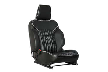 Seat Cover Upscale Silver Lining Finish