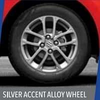 Silver Accent Alloy Wheel