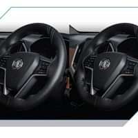 Steering Wheel Cover - Tan Stitching