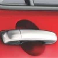 Chrome on Cabin Door Handles