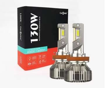 Headlight And Fog Lamp with High /low Beam (130W , Set of 2Pcs )