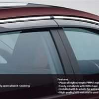 Side Visor Chrome