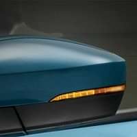ORVM with LED turn indicators