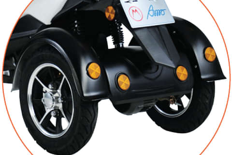 AMO Electric Jaunty-3W Rear Wheel