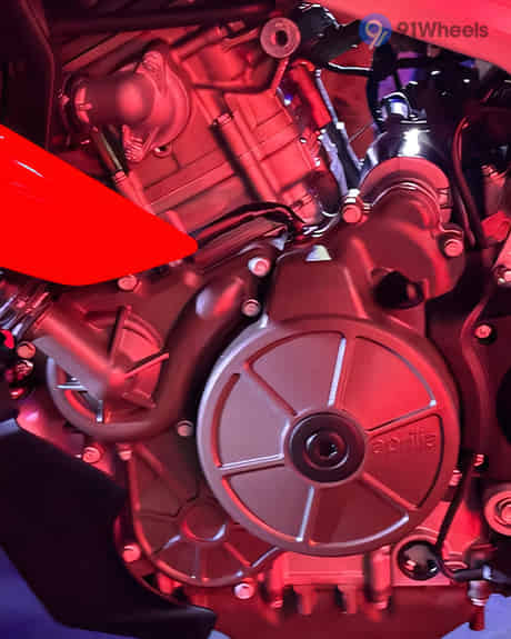 Tuono 457 Engine From Left