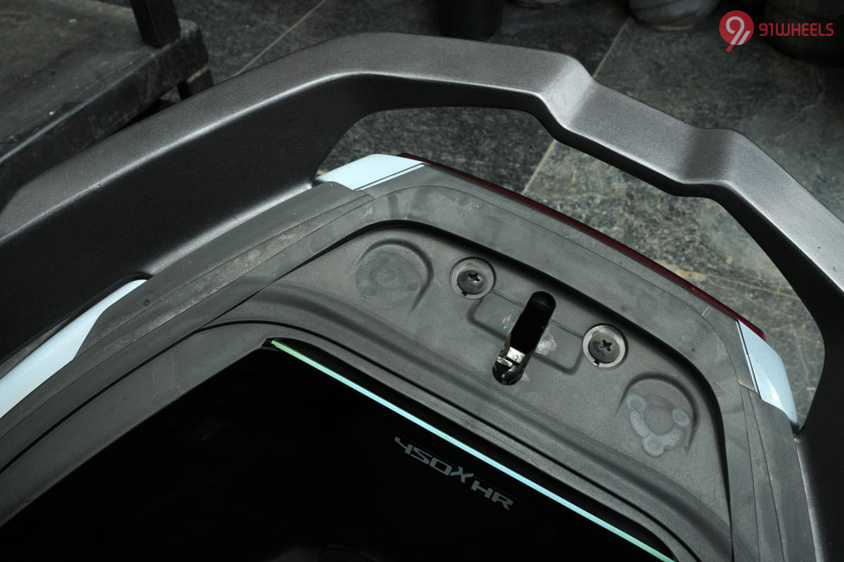 Ather 450X Seat Lock Release