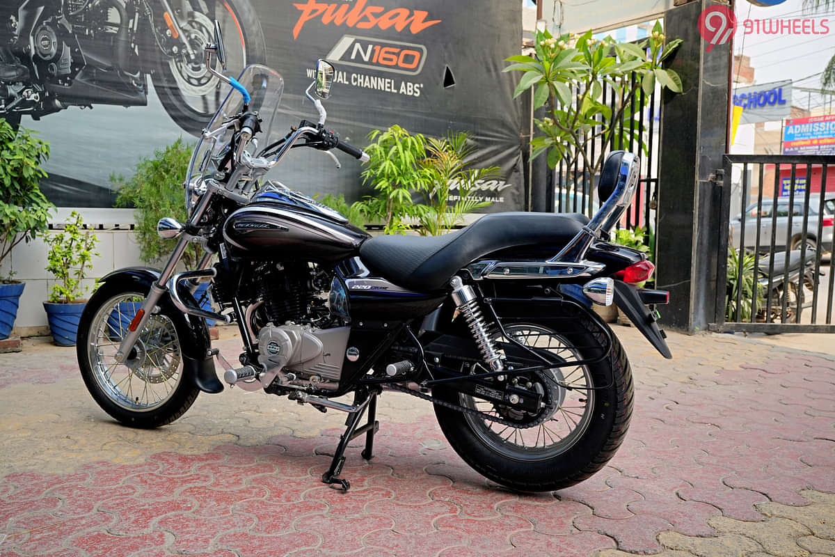 Bajaj Avenger Cruise 220 Left Rear Three Quarter