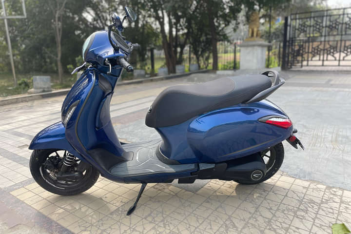 Bajaj Chetak Left Side View